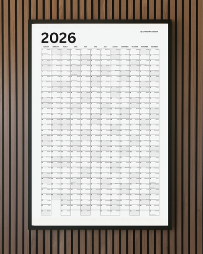 The Minimal Year Planner – 2026 Edition