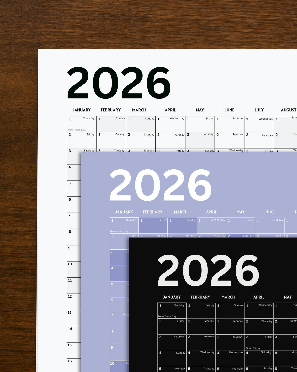 The Minimal Year Planner – 2026 Edition